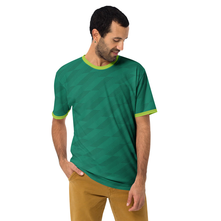 Premium Men's Jersey - Green Italic