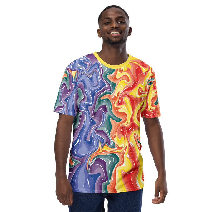 Premium Men's Jersey - Rainbow Crazy