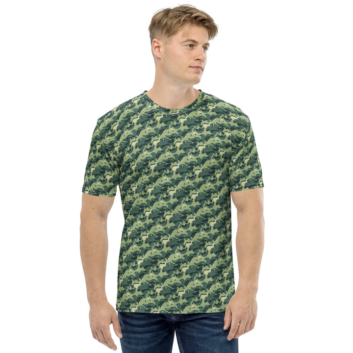 Premium Men's Jersey - Green Sequence