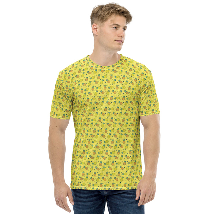 Premium Men's Jersey - Yellow Pineapple