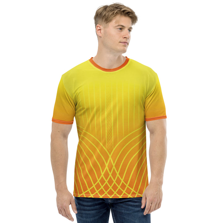 Premium Men's Jersey - Orange-Yellow Legend