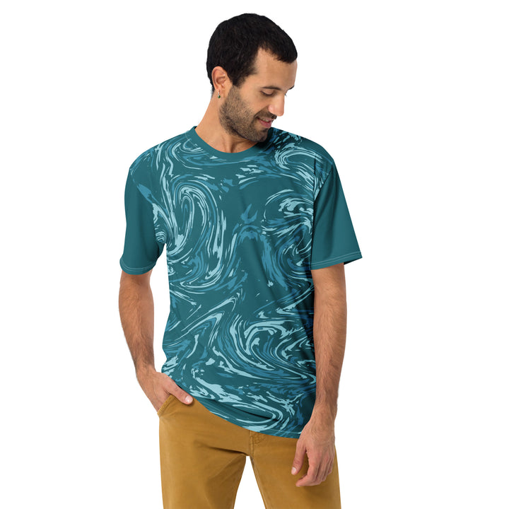 Premium Men's Jersey - Green Mirage
