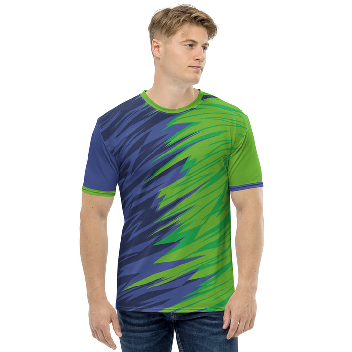 Premium Men's Jersey - Green-Blue Move