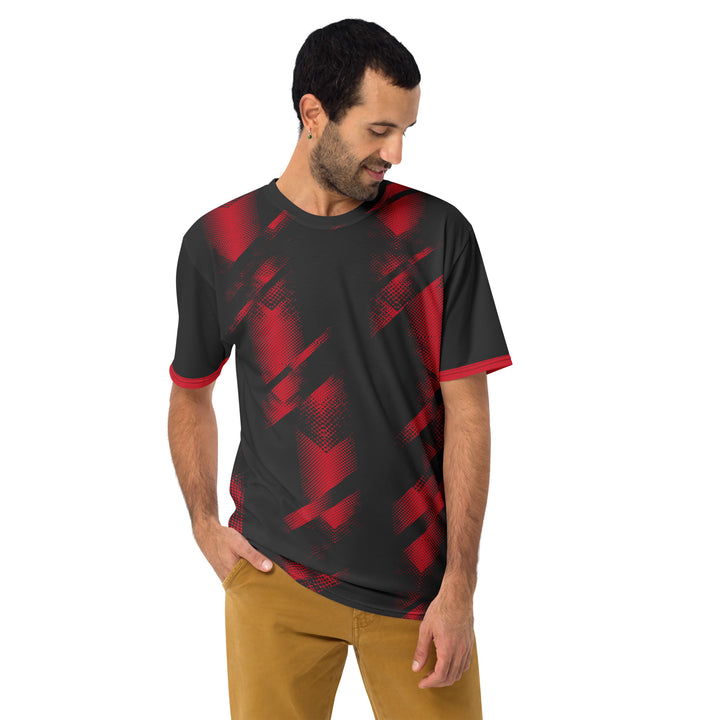 Premium Men's Jersey - Black-Red Chase