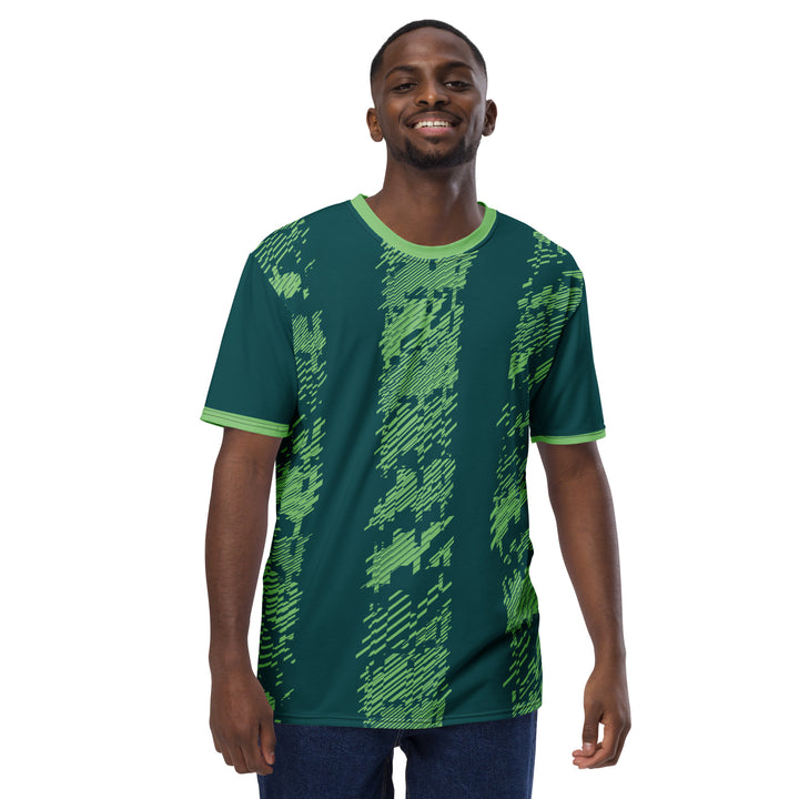 Premium Men's Jersey - Green Digital