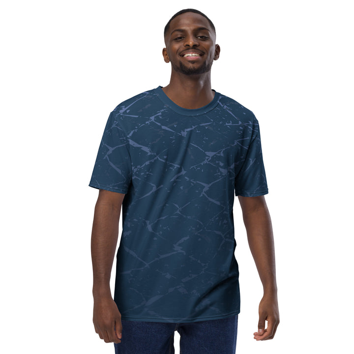 Premium Men's Jersey - Blue Mesh