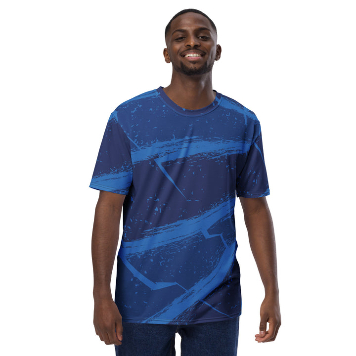 Premium Men's Jersey - Blue Stream