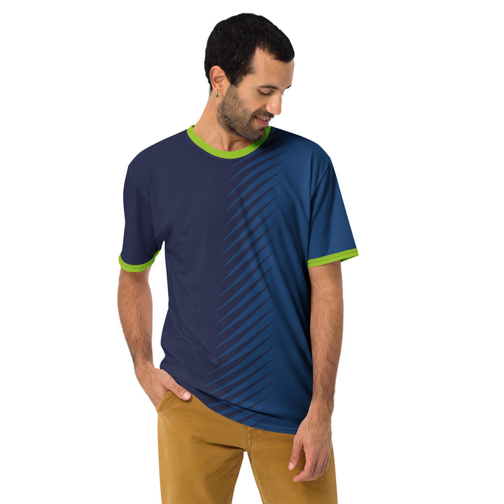 Premium Men's Jersey - Blue Cut