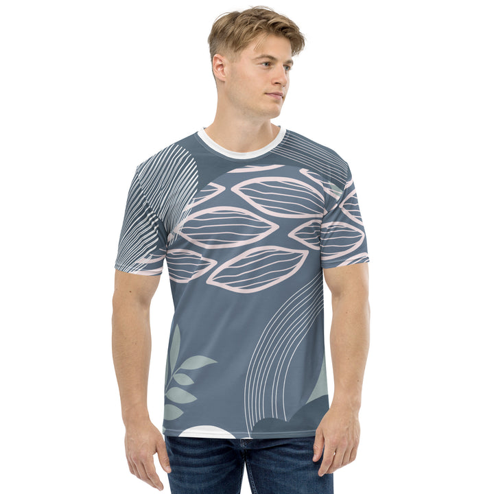 Premium Men's Jersey - Grey-White Plant