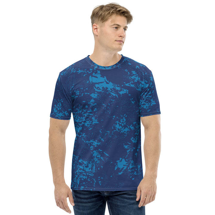 Premium Men's Jersey - Blue Chart