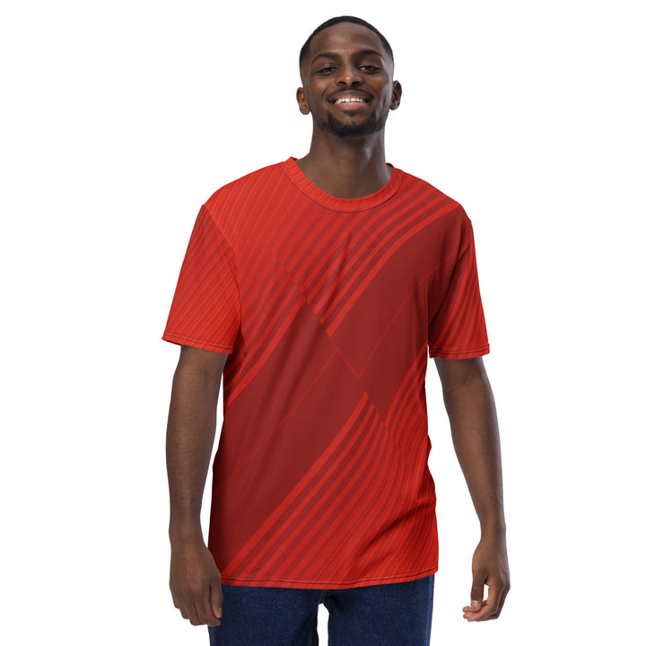 Premium Men's Jersey - Red Flash