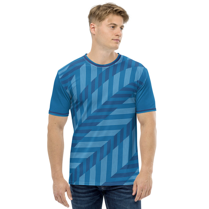 Premium Men's Jersey - Blue Path