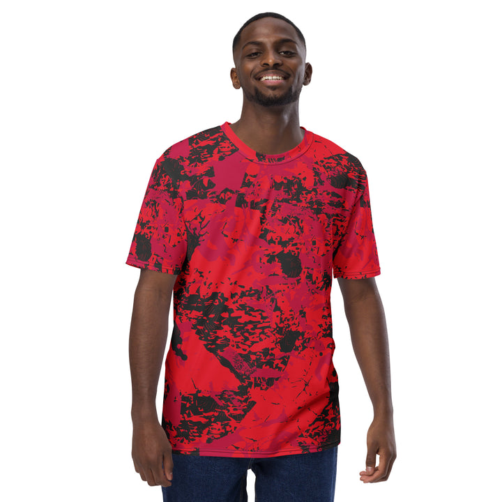 Premium Men's Jersey - Red-Black Wane