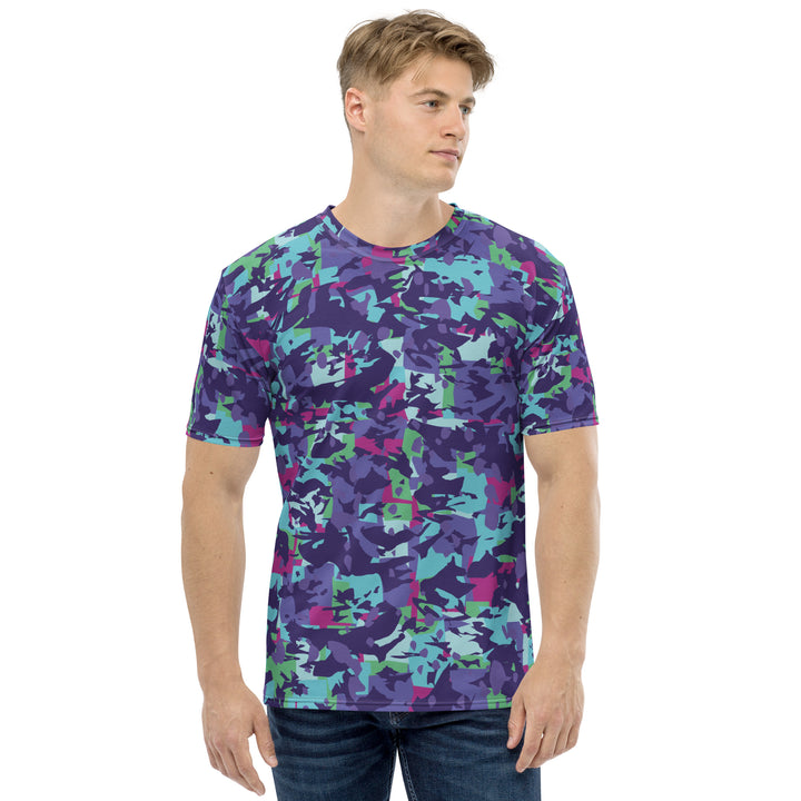 Premium Men's Jersey - Purple-Blue Shred