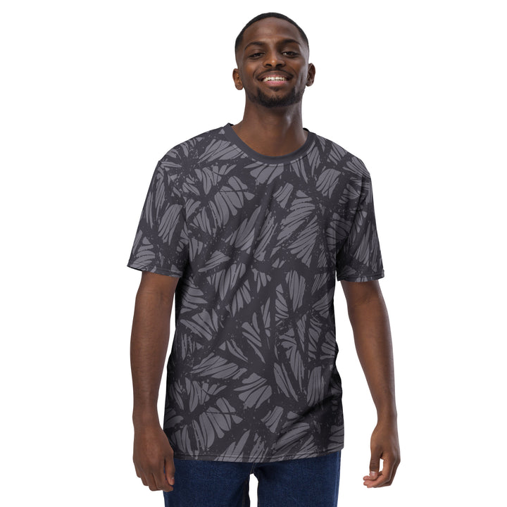 Premium Men's Jersey - Grey Leaves