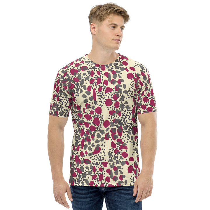 Premium Men's Jersey - Beige-Red Wild