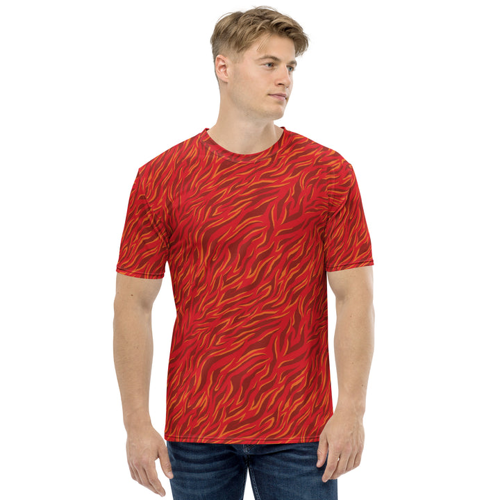 Premium Men's Jersey - Red Fire