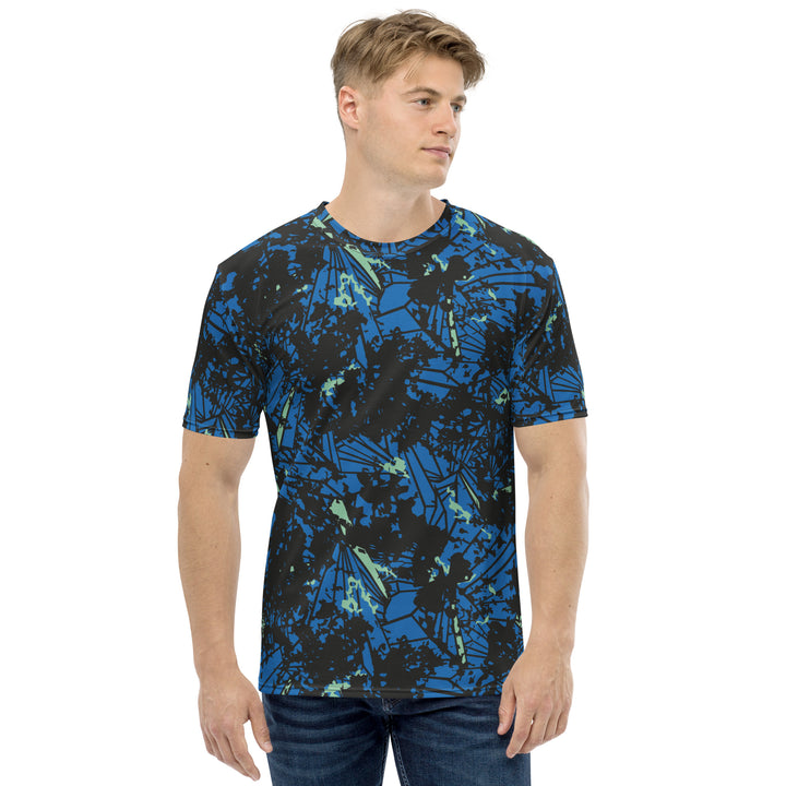 Premium Men's Jersey - Blue Crack