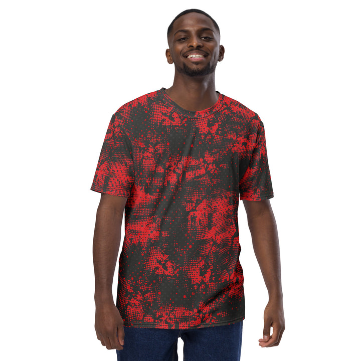 Premium Men's Jersey - Red-Black Ruin