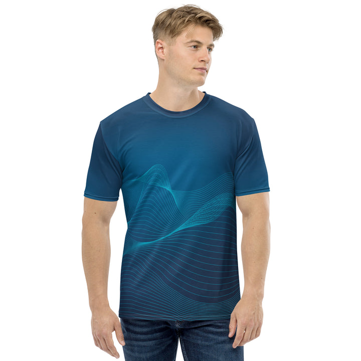 Premium Men's Jersey - Blue Follow