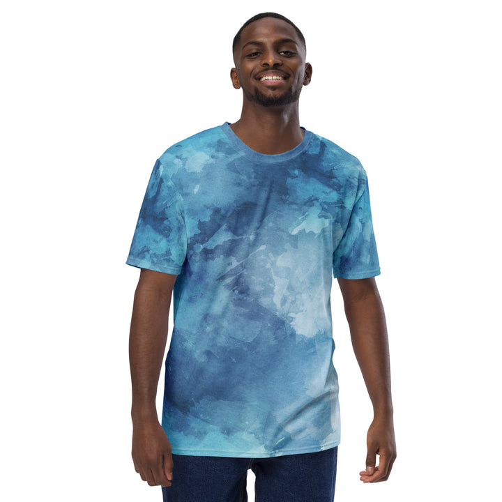 Premium Men's Jersey - Blue Smoke