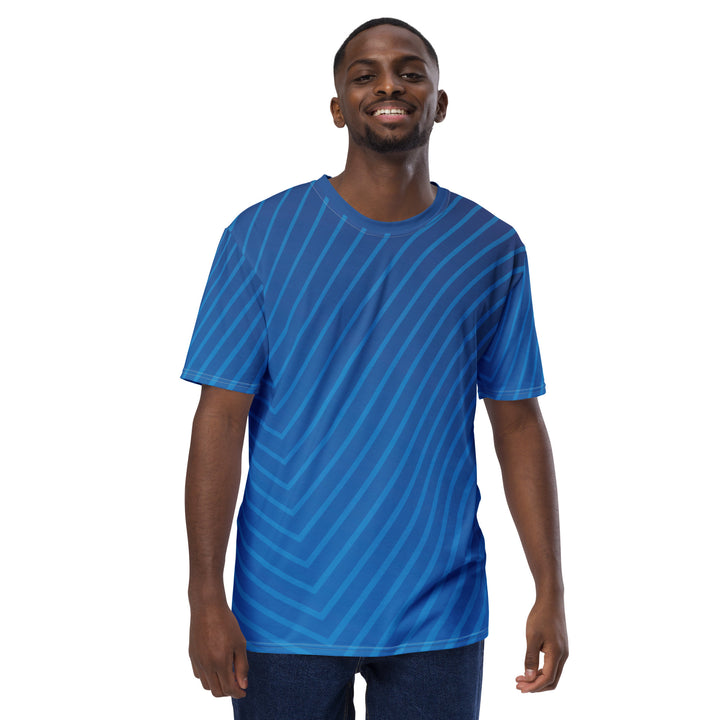 Premium Men's Jersey - Blue Edge