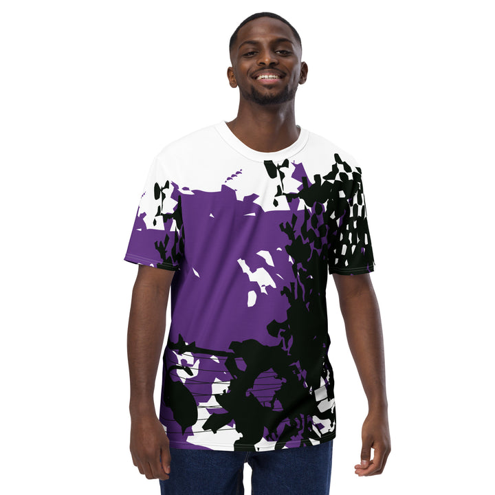 Premium Men's Jersey - White-Purple Beast