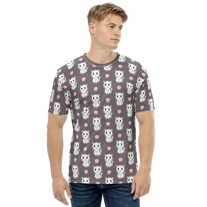 Premium Men's Jersey - Brown Cats