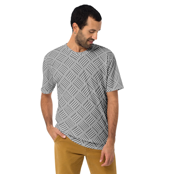 Premium Men's Jersey - Grey-White Lap