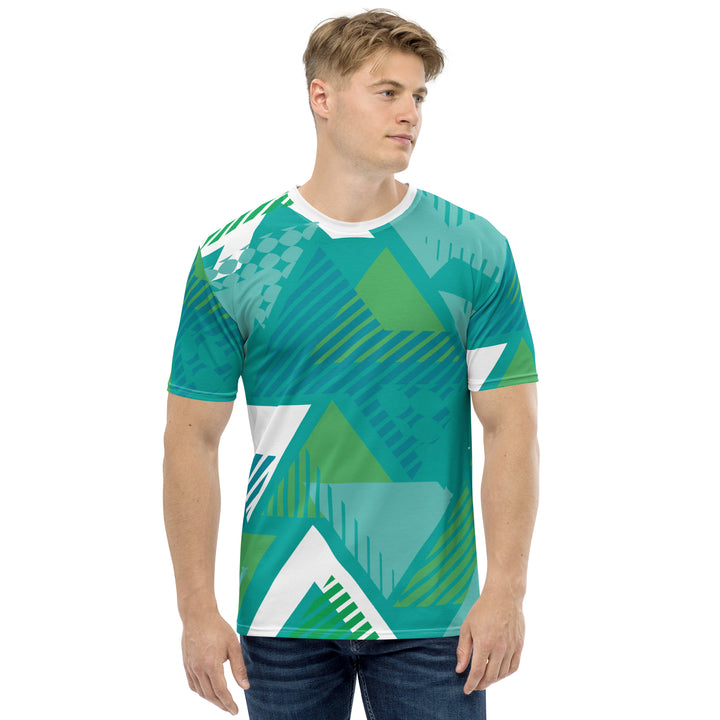 Premium Men's Jersey - Green-White Home