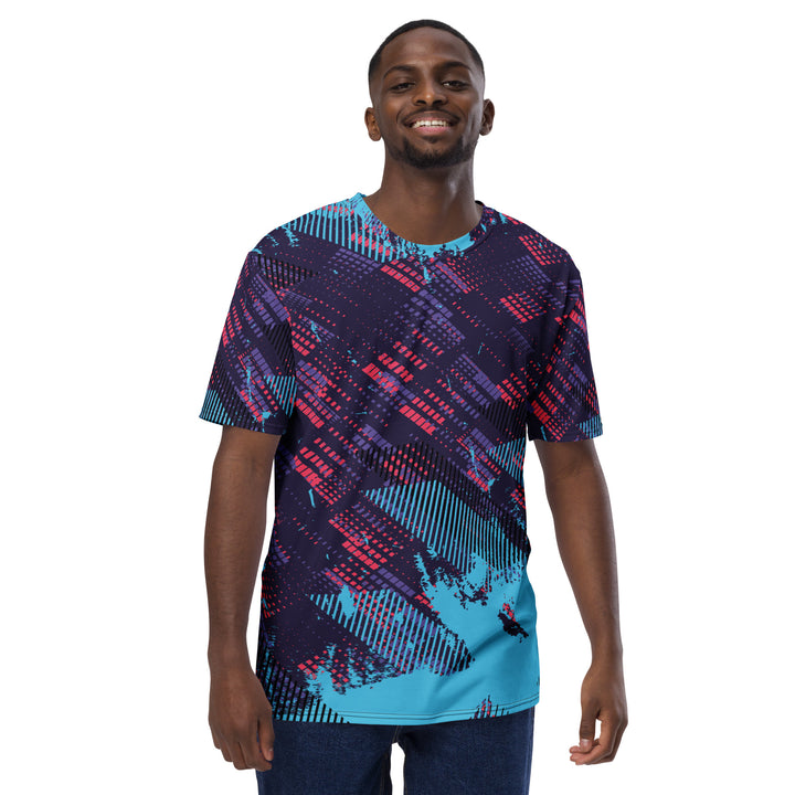 Premium Men's Jersey - Purple-Blue Invasion