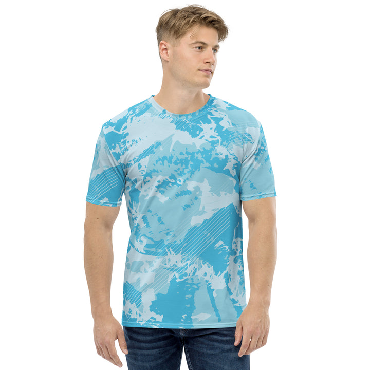 Premium Men's Jersey - Turquoise Shake