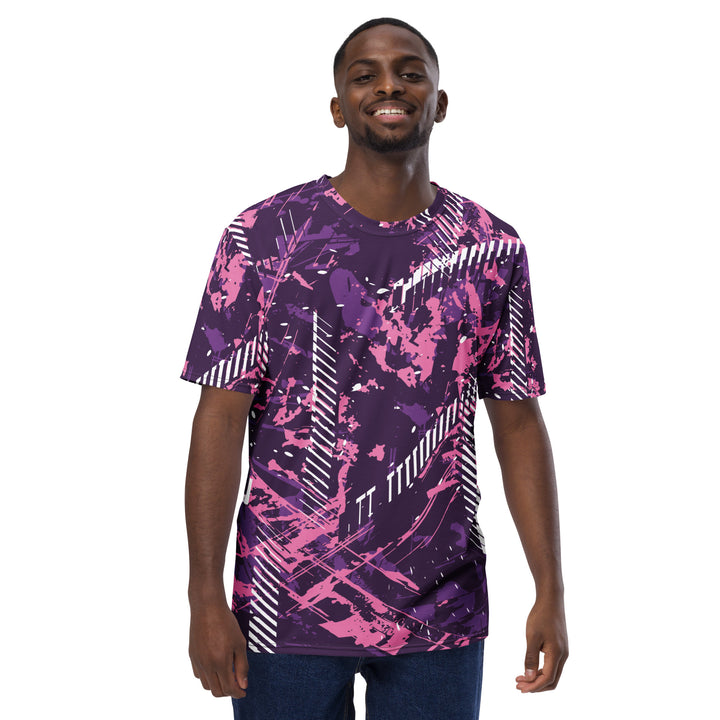 Premium Men's Jersey - Purple-White Limit