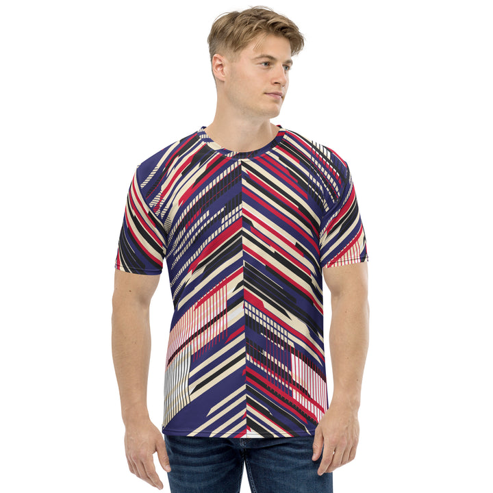 Premium Men's Jersey - Purple-Red Dart