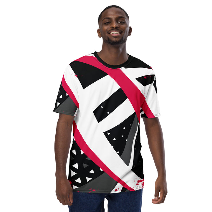 Premium Men's Jersey - Black-White Shrink