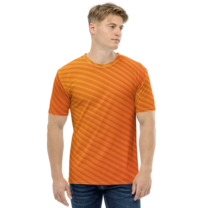 Premium Men's Jersey - Orange Spike