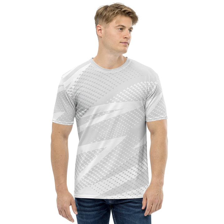 Premium Men's Jersey - White-Grey Goal