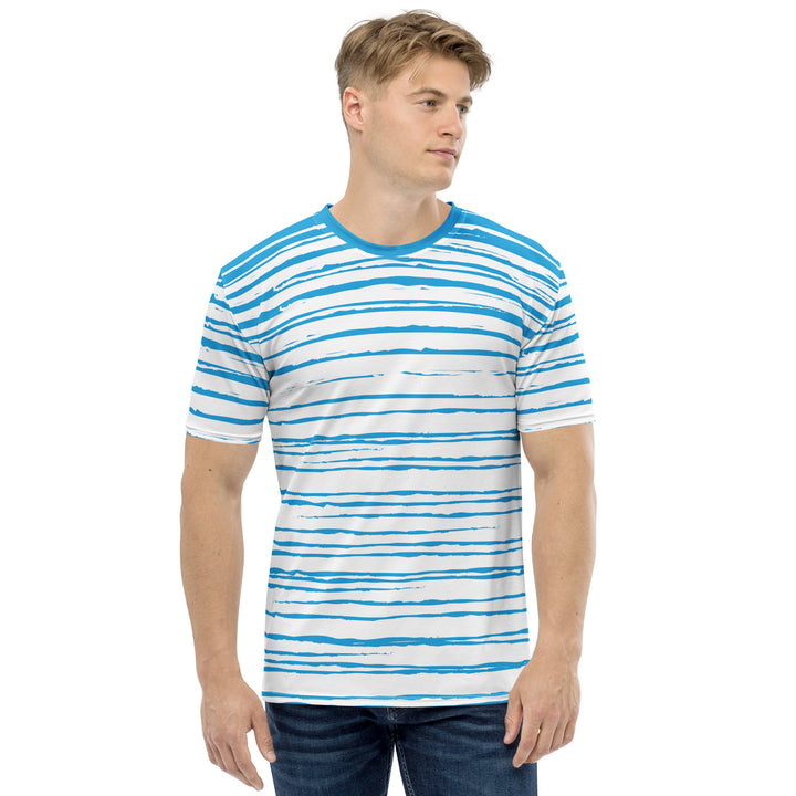 Premium Men's Jersey - Blue-White First