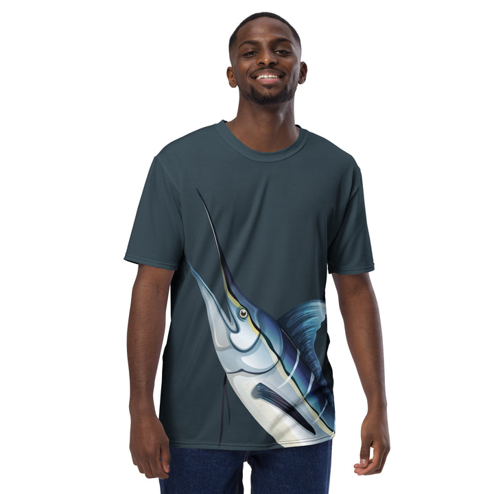 Premium Men's Jersey - Grey Swordfish