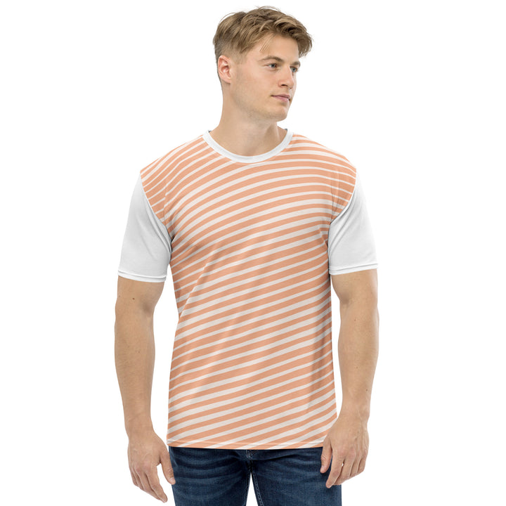 Premium Men's Jersey - White-Orange Scar