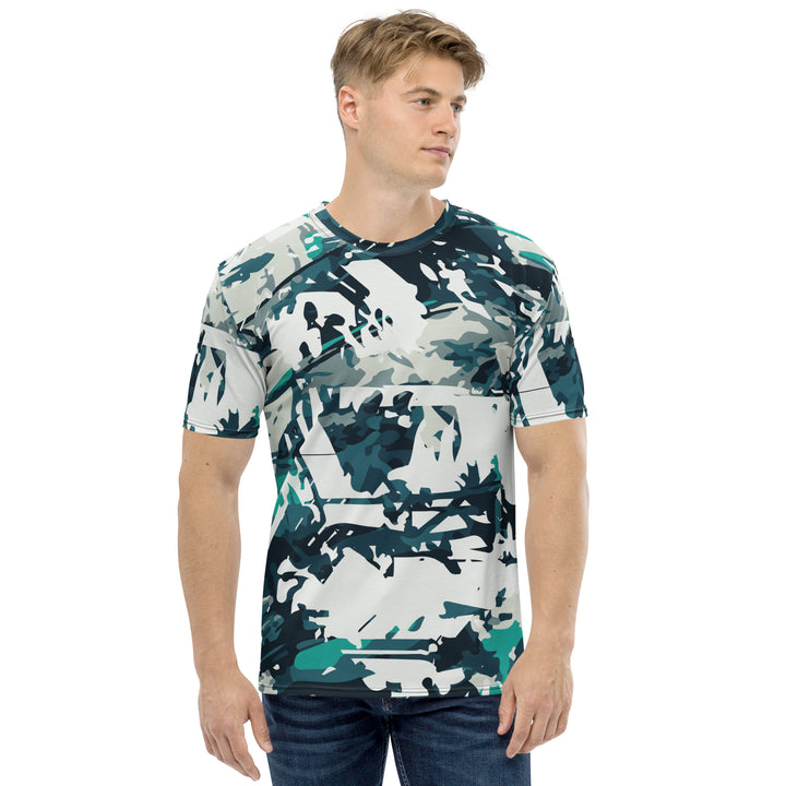 Premium Men's Jersey - White-Green Field