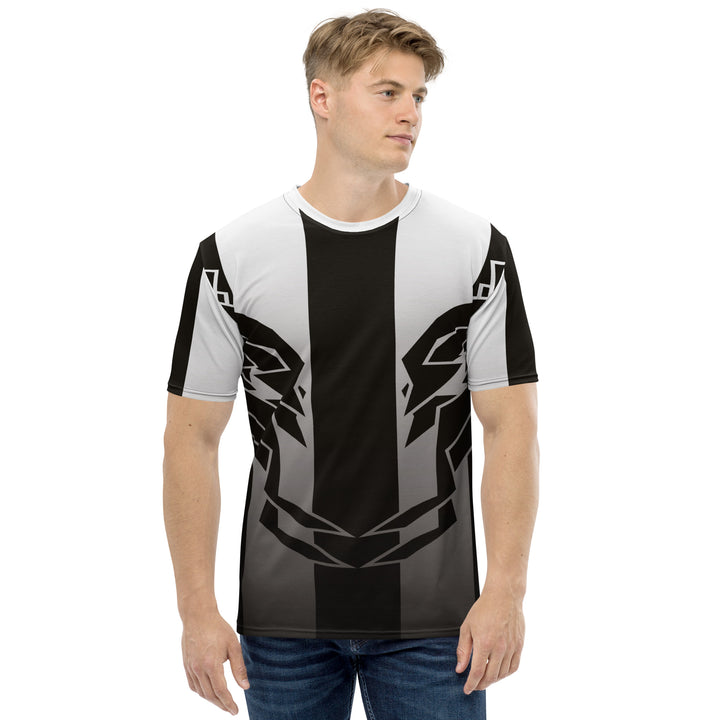 Premium Men's Jersey - Black-White Bound