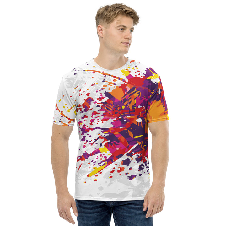 Premium Men's Jersey - White-Red Explosion