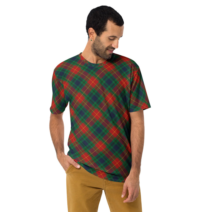 Premium Men's Jersey - Green-Yellow Tartan