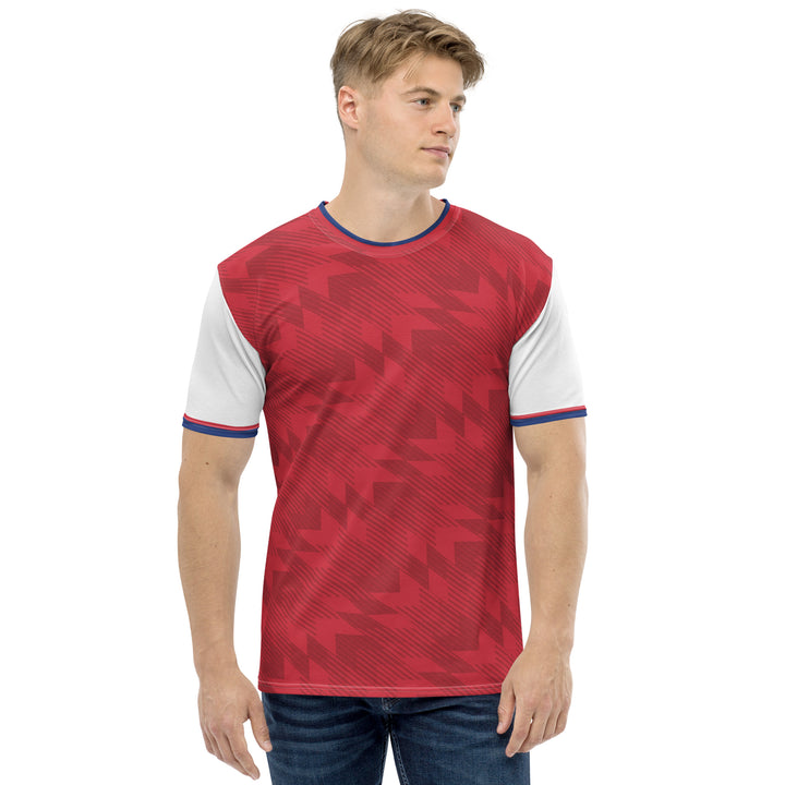 Premium Men's Jersey - Red-White Missile