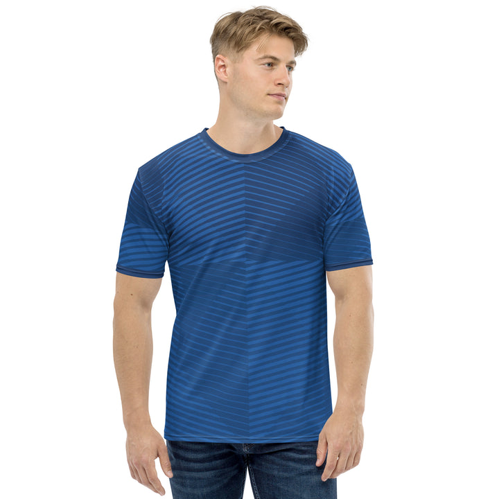 Premium Men's Jersey - Blue Diamond