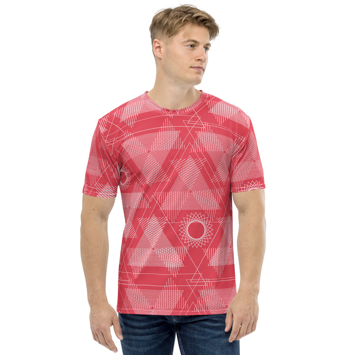 Premium Men's Jersey - Red-White Twist