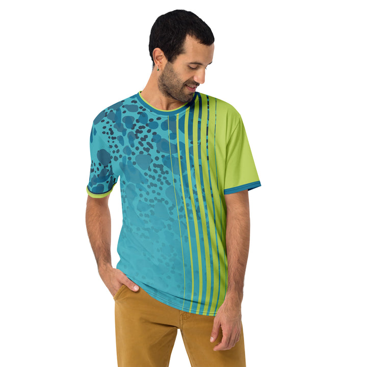 Premium Men's Jersey - Turquoise-Green Cell