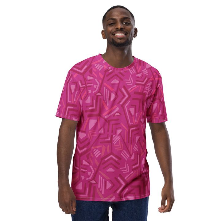 Premium Men's Jersey - Pink Arrow