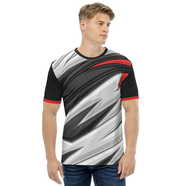 Premium Men's Jersey - Black-Grey Fast